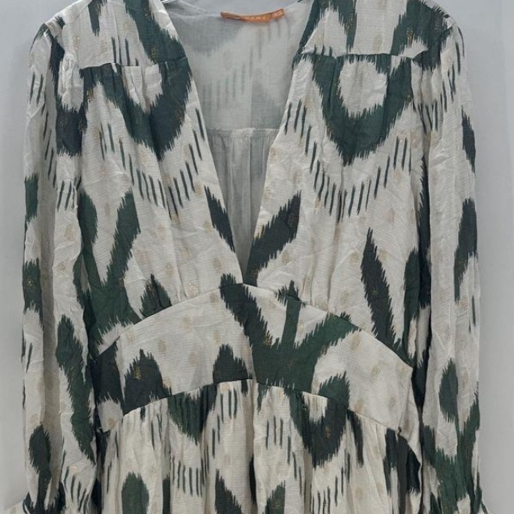 NWT✨ Oliphant Ikat Tiered Maxi Dress - Picture 3 of 9